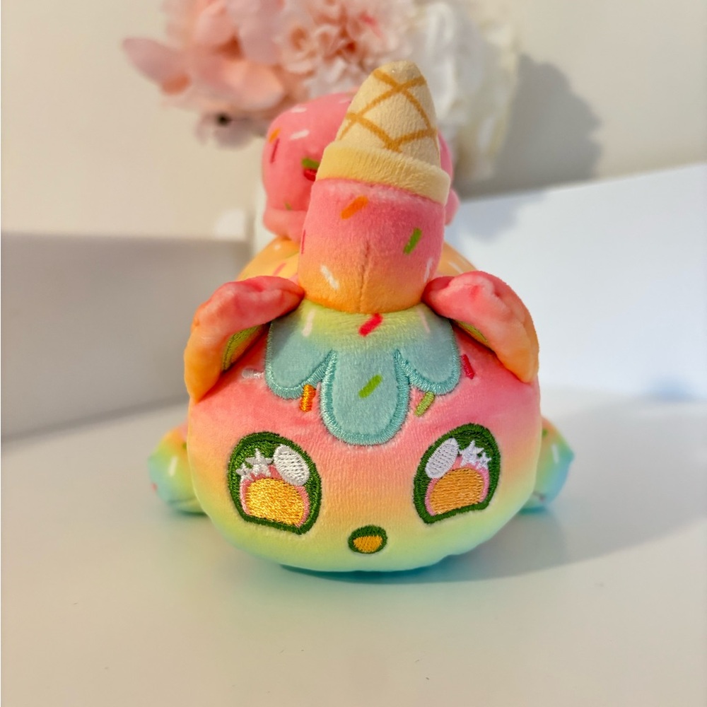 Aphmau MeeMeows Ice Cream Limited Edition RARE 6" Plush - Sherbert Ice Cream